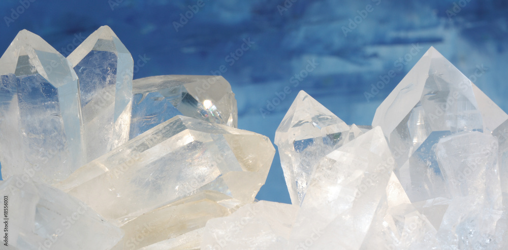 Bergkristall - obrazy, fototapety, plakaty 
