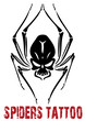 vector illustration tattoo - spider
