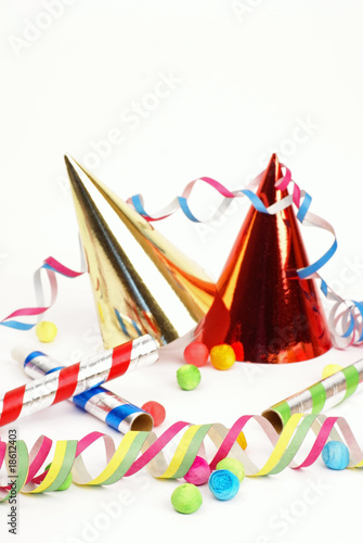 Fete Avec Des Cotillons Stock Photo Adobe Stock