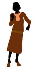 Conservative Female Illustration Silhouette