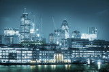 Fototapeta  - Skyline of City of London.