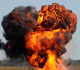 Giant explosion