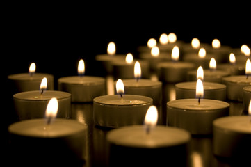 Candles conceptual image.