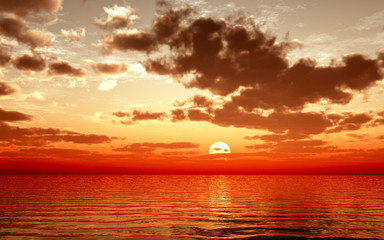 Wall Mural - sunset
