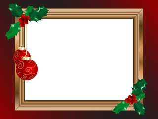 Poster - Christmas frame