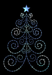 Wall Mural - xmas tree