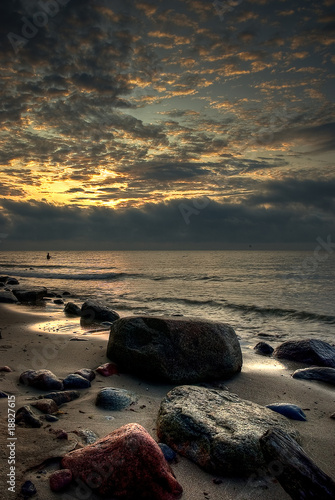 Naklejka samoprzylepna Plaża