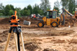 © Kadmy - theodolite at construction site