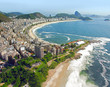 Aerial View of Rio De Janeiro's Beaches
