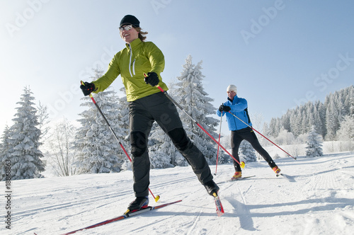 Dekoracja na wymiar  narciarstwo-biegowe-zima