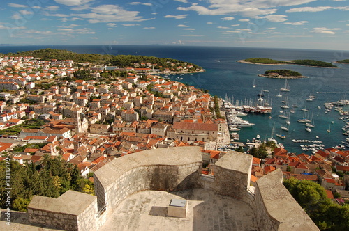 Naklejka samoprzylepna Hvar - chorwacja