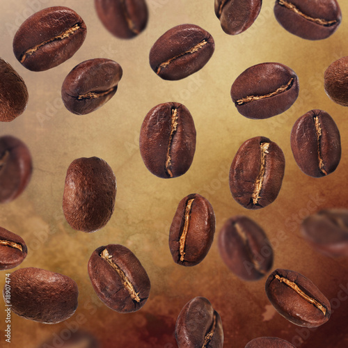 Naklejka dekoracyjna Coffee Background