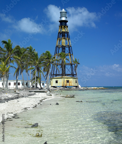Board z aluminiowym obramowaniem Latarnia morska, Cayo Jutias, Pinar del Río Province, Kuba