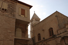 Christian Quarter In Old Jerusalem