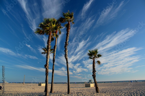 Fotoboard na płycie Santa Monica Beach, Kalifornia
