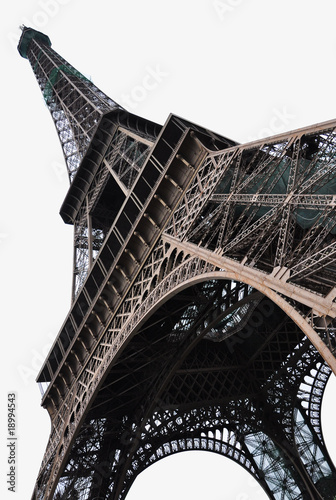 Fotoboard na płycie Tour Eiffel w Paryżu, Francja