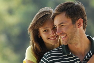 Wall Mural - Pair Young People