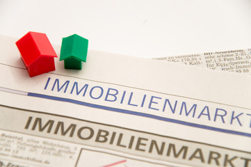 Poster - Immobilienmarkt