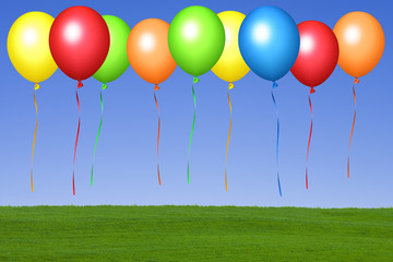 Poster - Luftballons