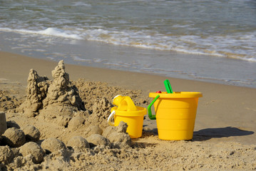 Canvas Print - Strandspielzeug - beach toy 02