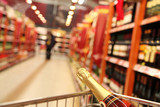 Spirituosen im Supermarkt