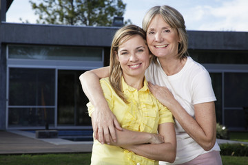 Wall Mural - Two women outdoors