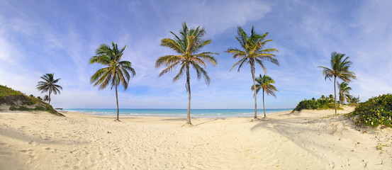 Wall Mural - Santa Maria beach panorama, cuba