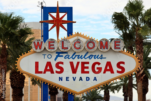 Fotoboard na płycie Witamy w bajecznych las vegas