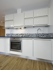 contemporary kitchen counter