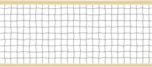 Tennis Or Volleyball Net Vector Illustration