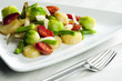 vegetables mixture with sausage and potatoes