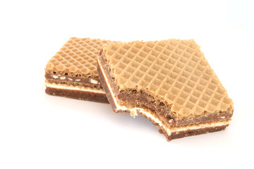 Wall Mural - Filled wafer with chocolate
