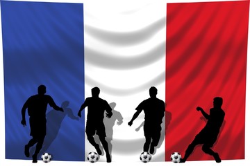 Soccer- Fussball WM Team Frankreich