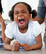 © WavebreakMediaMicro - Angry little girl shouting