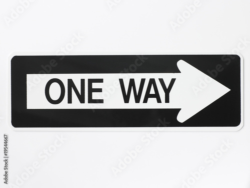 One way это. One way sign.