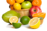 Fototapeta Kuchnia - Lemon, lime and other fruit