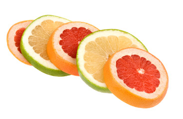 Canvas Print - grapefruits