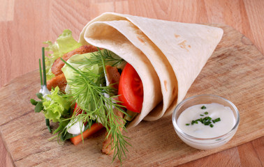 Poster - Tortilla wrap