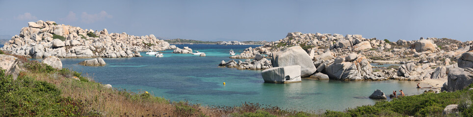 Wall Mural - Panorama sur les Iles Lavezzi