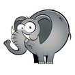 elefant cartoon lustig maskottchen