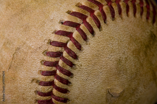 Board z aluminiowym obramowaniem Stare zużyte baseball