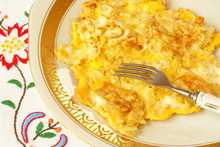 Fried Matzo (omelet Style) For Passover