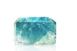 Large natural blue Topaz crystal, birthstone for November
