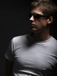 © Piotr Tomicki - Handsome young male model wearing sunglasses