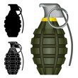 Pineapple hand grenade explosive