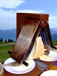 raclette sur fond de Savoie