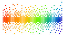 Rainbow Colors Pixels
