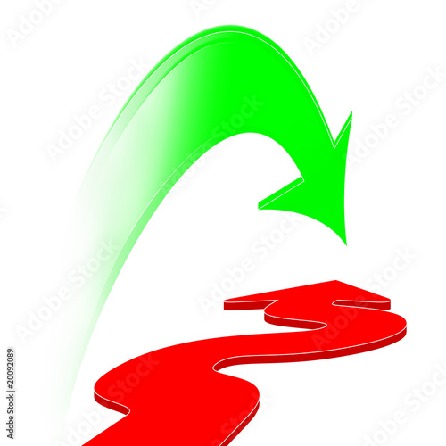 Percorso Facile E Difficile Buy This Stock Illustration And