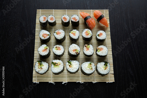 Tapeta ścienna Sushi - kompozycja