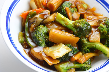 Vegetables in bowl